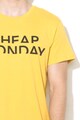 Cheap Monday Tricou din bumbac organic cu imprimeu logo Barbati