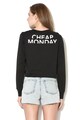 Cheap Monday Bluza crop lejera cu imprimeu text pe partea din spate Bed Femei