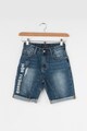 John Richmond Junior Bermude din denim cu imprimeu text Viesgo Baieti