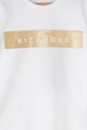 John Richmond Junior Tricou de bumbac cu imprimeu logo Sidonia Baieti