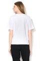 Sportmax Code Tricou cu pliuri suprapuse, de plasa Veliero Femei