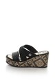 U.S. Polo Assn. Papuci wedge cu talpa cu model Tevere Femei