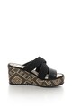 U.S. Polo Assn. Papuci wedge cu talpa cu model Tevere Femei