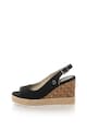 U.S. Polo Assn. Sandale wedge tip espadrile cu detalii cu aspect de iuta Topazia Femei