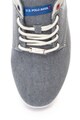 U.S. Polo Assn. Олекотени платнени спортни обувки Serge с лого Мъже