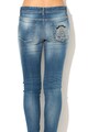 JUST CAVALLI Blugi skinny cu aspect decolorat Femei