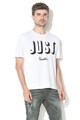 JUST CAVALLI Tricou cu imprimeu text Barbati