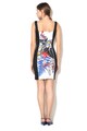 JUST CAVALLI Rochie cambrata cu model floral Femei