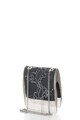 JUST CAVALLI Geanta crossbody de piele cu aplicatii metalice Femei