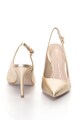 Bronx Sandale slingback de piele cu varf ascutit Femei