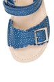 Clarks Sandale de piele cu buline si velcro IVY BLOSSOM Fete