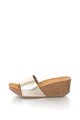 Zee Lane Sandale de piele cu talpa wedge Femei