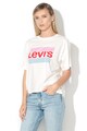 Levi's Tricou cu banda cu logo pe terminatie Femei