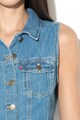 Levi's Rochie tip camasa din denim, fara maneci Femei