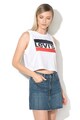 Levi's Top crop asimetric Femei