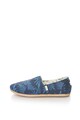 Paez Pantofi slip-on de panza cu model vegetal Barbati