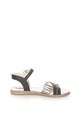 Big Star Sandale slingback cu insertii de piele Femei