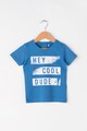 NAME IT Tricou din bumbac organic cu imprimeu text Fabuller Baieti