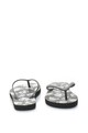 Pieces Papuci flip-flop cu model tropical Vera Femei