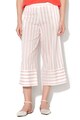 Vero Moda Pantaloni culotte in dungi cu slituri laterale Sunny Femei