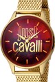 JUST CAVALLI Ceas analog cu bratara tip plasa Femei