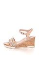 Tamaris Sandale wedge de piele Femei