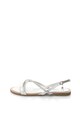 RB DI ROCCOBAROCCO Sandale slingback cu strasuri Armagnac Femei