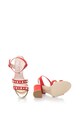 Zee Lane Collection Sandale cu toc inalt decorate cu perle sintetice Femei