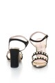 Zee Lane Collection Sandale cu toc inalt decorate cu perle sintetice Femei