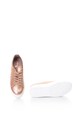 Roxy Rose Bőrhatású flatform sneakers cipő csillagos kivágásokkal női