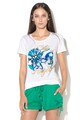 Liu Jo Плажна тениска с фигурална щампа Жени
