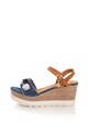 Enrico Coveri Sandale wedge tip espadrile Femei