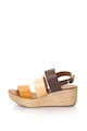 Zee Lane Sandale slingback de piele cu talpa wedge Alice Femei