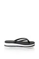 Laura Biagiotti Papuci flip-flop wedge cu aplicatie de strasuri Femei