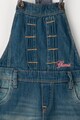 GUESS JEANS Salopeta scurta din denim, cu bretele impletite Fete