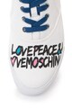 Love Moschino Szövegmintás plimsolls cipő női