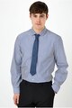 NEXT Csíkos regular fit ing és nyakkendő szett férfi