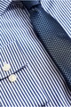 NEXT Csíkos regular fit ing és nyakkendő szett férfi