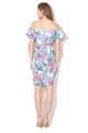 Paper Dolls Rochie cu model floral si decolteu pe umeri Femei