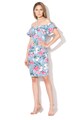 Paper Dolls Rochie cu model floral si decolteu pe umeri Femei