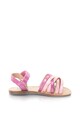 United Colors of Benetton Sandale slingback cu aspect stralucitor Fete