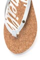 O'Neill Papuci flip-flop de piele sintetica, cu aplicatie logo Femei