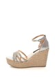 Gian Marco Venturi Sandale wedge tip espadrile Femei