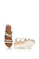 Gian Marco Venturi Sandale wedge tip espadrile, decorate cu strasuri Femei