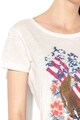 U.S. Polo Assn. Тениска с щампа отпред Жени