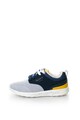 Pepe Jeans London Pantofi sport usori cu garnituri cu aspect de piele intoarsa si tricot Jayden Fete