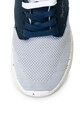 Pepe Jeans London Pantofi sport usori cu garnituri cu aspect de piele intoarsa si tricot Jayden Fete