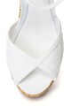 Pepe Jeans London Sandale wedge cu insertii stralucitoare Walker Femei