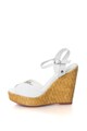 Pepe Jeans London Sandale wedge cu insertii stralucitoare Walker Femei