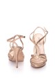 Zee Lane Collection Sandale cu toc inalt si aspect metalizat Femei